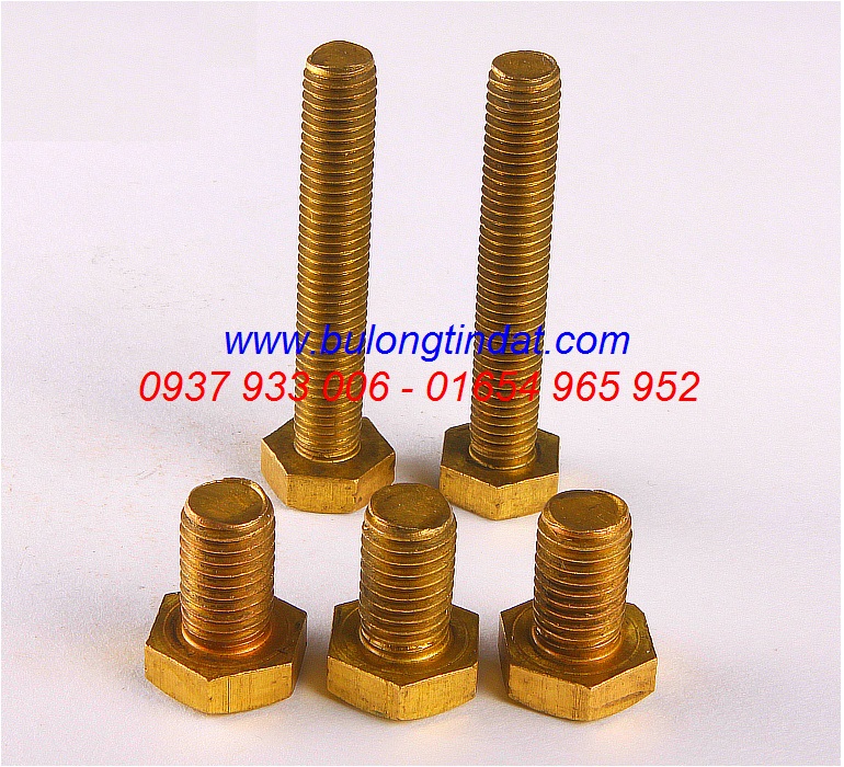 Bulong thép 8.8 mạ đồng